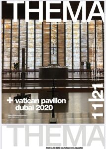 Vatican Pavilion at dubai expo 2020 featured in THEMA magazine